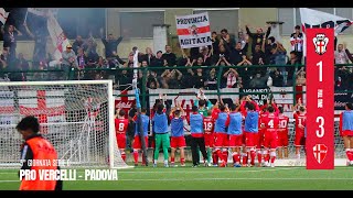 Pro Vercelli  Padova 13 highlights  5° Giornata Serie C 20242025 [upl. by Sauls]