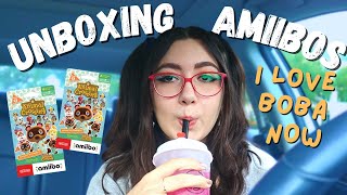 opening amiibos and drinking boba in my car [upl. by Karyl]