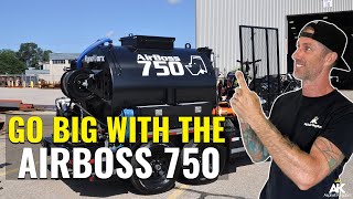 The ULTIMATE Asphalt Sealcoating Spray System AirBoss 750 Unveiled 🔥 [upl. by Mira]