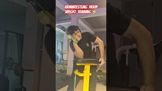 Armwrestling Heavy Weight training armwrestler armwresting armwrestlingworkout trend viralvideo [upl. by Roxie]