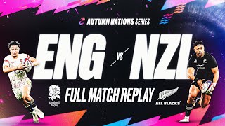 FULL MATCH REPLAY 📺  2022  ENGLAND V NEW ZEALAND  AUTUMN NATIONS SERIES [upl. by Kleper193]