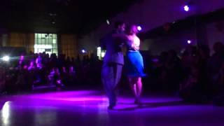 Carolina Couto amp Emanuel Ledesma bailan en Zona Tango  2 de 4 Las Violetas  Castillo Vals [upl. by Sicnarf]