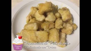 Bocconcini di petto di pollo al limone Idee per cucinare il petto di pollo RICETTA SEMPLICE [upl. by Bremer]