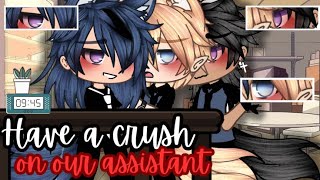 Have a crush on our assistant • POLY • ▪︎BLGAY GLMM▪︎ •▪︎Gacha Life Mini Movie ▪︎ [upl. by Aramo]