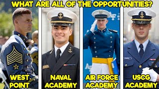 Every US Military Service Academy Explained What are they like [upl. by Andeee]