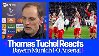 quotITS A JOY TO WATCH ARSENALquot 👏  Thomas Tuchel  Bayern Munich 10 Arsenal  UEFA Champions League [upl. by Pettifer343]