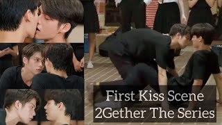 2Gether The Series Episode 2 Sub Indo First Kiss Scene Sarawat amp Tine [upl. by Topping]