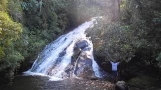 Cachoeira na Trutaria Bela Vista  Gomeral  Guaratinguetá SP  Brasil [upl. by Tillfourd]