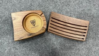 Wyrmwood Modular Game Table New Accessories Mug holder and Card Holder [upl. by Anav]