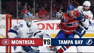 Montreal Canadiens vs Tampa Bay Lightning  Season Game 81  Highlights 742017 [upl. by Hough]