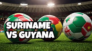 Suriname vs Guyana CONCACAF Nations League 2024 Preview Prediction [upl. by Huggins]