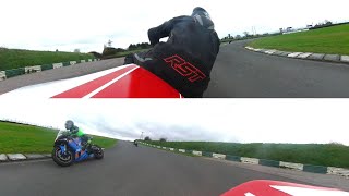 Honda CBR600 F2 trackday Mondello Park final session 180324 intadv group 203 [upl. by Barrie882]