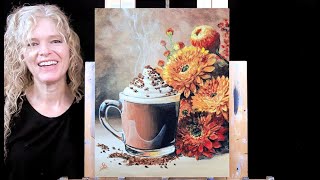 MOCHA AND MUMSLearn How to Draw and Paint with AcrylicsEasy Beginner Acrylic Painting Tutorial [upl. by Annayat]