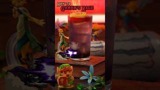 How To Make Ganons Rage  Zelda Cocktail  ganon zelda sincitybartender [upl. by Accebar]