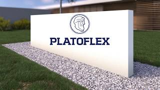 Platoflex muur instructievideo  Hoe plaats je de kant en klare stucwerk muur in je tuin [upl. by Pulsifer]