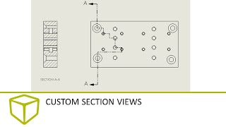 SOLIDWORKS Tutorial  Custom Section Views [upl. by Cello772]