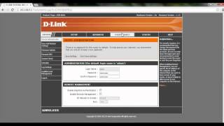 Dlink Router HowToHow to Configure Remote Management on your wireless router [upl. by Yeltihw]