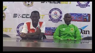 Postmatch Great Olympics 00 Asante Kotoko MVP Henry Kwame Ainsu after the game [upl. by Mcnamara]