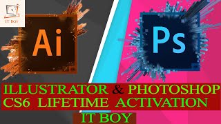 Adobe illustrator amp Photoshop CS6 setup with life time activation [upl. by Enisaj110]