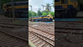 SHUNTING KING EMD LOCO WDM3D Engine Sound wdm3d dieselengine viralvideo [upl. by Nissie]