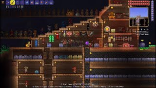 Terraria Killing skeletron prime amp Crafting true nights Edge [upl. by Ariajaj128]