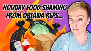 Holiday Food Shaming from Optavia Reps  antimlm  erinbies  optavia [upl. by Aubrey]