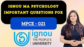 IGNOU MPCE 021 important Questions [upl. by Sopher561]