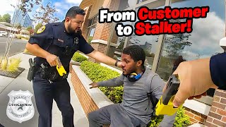 Cops Arrest Stalker Who Pretends to Be a Customer [upl. by Cazzie]