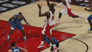 NBA 2K15 PS4 My CUHreer  Spin Block [upl. by Ainafetse]