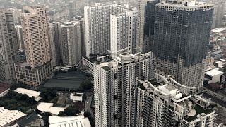 My Perspectives Cloudy Morning in Greenfield District and Ortigas Center Metro Manila Philippines [upl. by Sset]