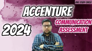 Accenture Communication Assessment 2024 [upl. by Etam]