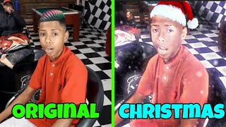 Jingle Bells  Brazilian kid Original vs Christmas [upl. by Raman]