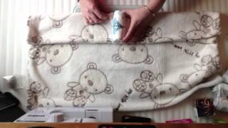 Step 2  How to make a Nappy Cake  JustRosieBeauty [upl. by Nira]