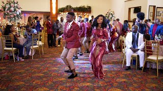 Congolese Wedding Entrance Dance  Moise Matuta Ya Yesu Aleki Bango Houston TX [upl. by Fortunato]