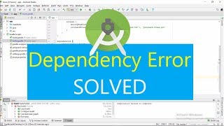 android studio dependency mismatch Error solution [upl. by Edmondo]