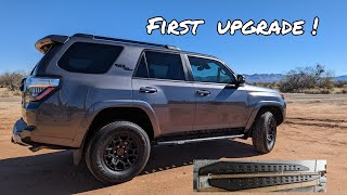 2022 Toyota 4Runner gets Go Rhino RB20 slim line running boards [upl. by Dietrich]