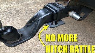 Eliminate Hitch Rattle With A Hitch Clamp [upl. by Ahsirkal837]