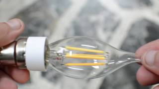 LED 5w candelabra bulb review [upl. by Adidnac]