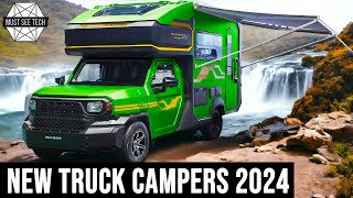 Best Truck Campers Making the News in 2024 Floorplans Interiors and Prices [upl. by Steinberg]