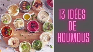 RECETTES  13 IDEES DHOUMOUS FACILE A FAIRE [upl. by Catriona310]