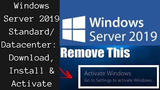 Windows Server 2019 activation key Standard or Datacenter [upl. by Ansel]