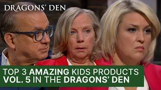 Top 3 Amazing Kids Products  Vol 5  Dragons Den [upl. by Gaylor]