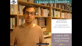 Un Libraire un Livre  Alexis nous présente le Crépuscule des sentiments de Clémence Boulouque [upl. by Everick636]