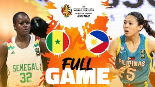 Senegal v Philippines  Full Basketball Game  FIBAWWC 2026 PreQualifying Tournament [upl. by Azilem]