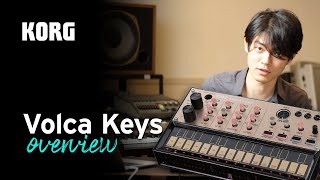 Korg Volca Keys overview with Tatsuya Takahashi [upl. by Clorinde]