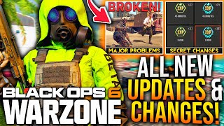 Black Ops 6 New BROKEN UPDATE PATCH NOTES All SECRET CHANGES Major FIXES amp More WARZONE Update [upl. by Barthel]