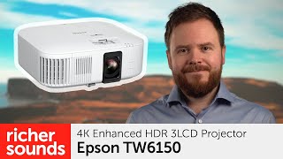 Epson TW6150 4K Enhanced 3LCD Projector  Richer Sounds [upl. by Iturk]