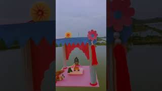 Diy clay har har Mahadev ji art clayartidea short subscribe diy shorts [upl. by Aisyram]