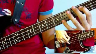 The Adventures of RainDance Maggie Bass Lesson with TABS RHCP [upl. by Leonelle]