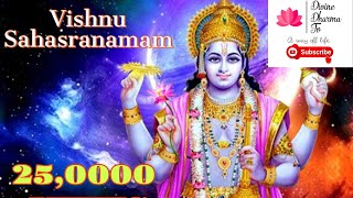 Vishnu Sahasranamam With Lyrics jaishreekrishna lordvishnu lordvishnubhajan [upl. by Madlin335]